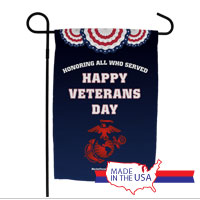 Garden Flag: Veterans Day