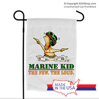 Garden Flag (Made in USA): SemperToons - The Few The Loud