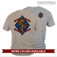 _T-Shirt (Unisex): 1/4 Marines