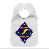 Baby Bib: 1st Tanks