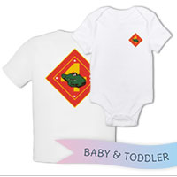 _T-Shirt/Onesie (Toddler/Baby): 4th AAB