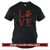_T-Shirt (Cotton): Love w/ EGA