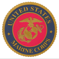Embellishment, Laser Cut, Marine Corps Seal