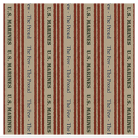 Paper, Marines Stripes, 12x12