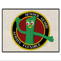 Doormat: Semper Gumby (18x24)