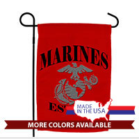 Garden Flag: Marines Est 1775