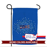 Garden Flag: Fireworks USMC