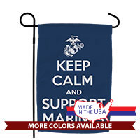 Garden Flag: KEEP CALM
