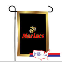 Garden Flag: EGA w/ Gold Border