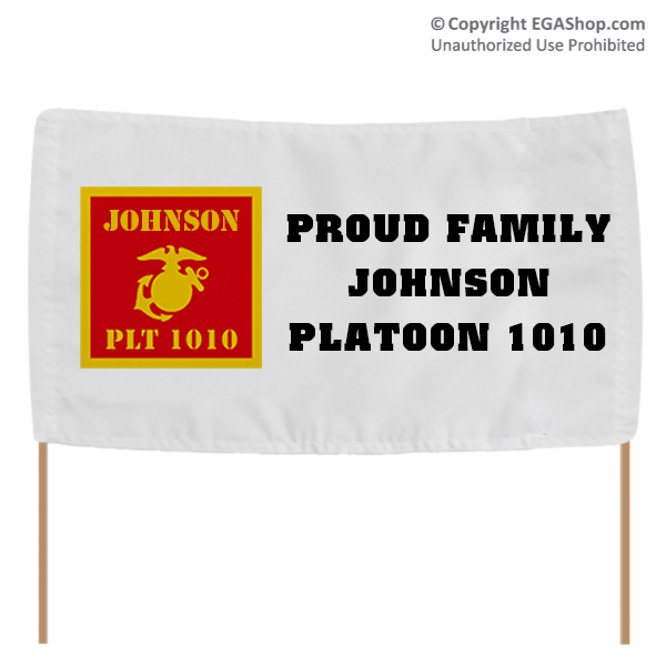 Banner: Guidon 1st Recruit Btn (Custom)