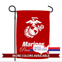 Garden Flag: Marines Proud Mom with EGA