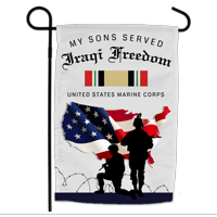 Garden Flag: Campaign Ribbons