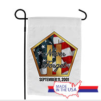 Garden Flag: Never Forget 9/11