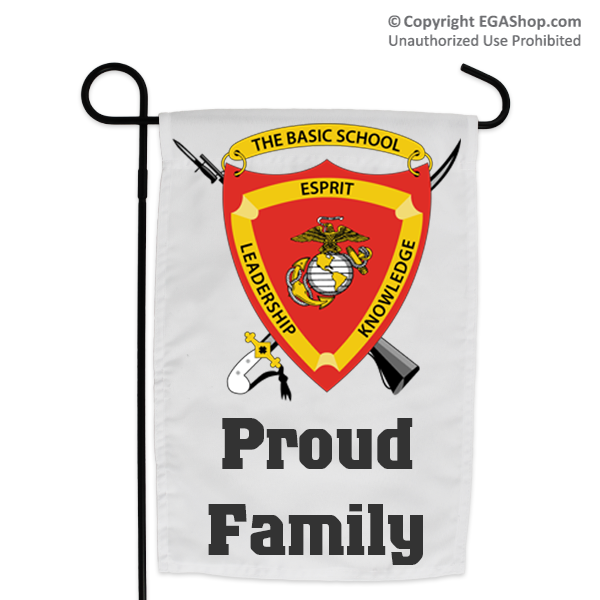 Garden Flag: TBS, The Basic School (Officers)