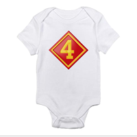 _T-Shirt/Onesie (Toddler/Baby): 4th Marine Division