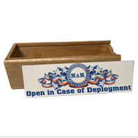 Wine Box: M.o.M - Open in Case of Deployment