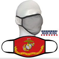 Face Covering: Likeness of the Marine Corps Flag