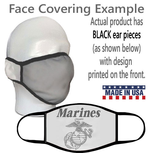 Face Covering: Line-Drawn EGA