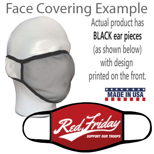 Face Covering: Red Friday