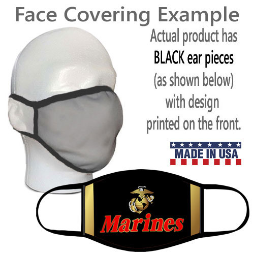 Face Covering: EGA w/ Gold Border