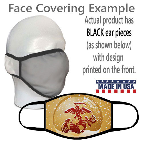 Face Covering: EGA in a Snow Globe