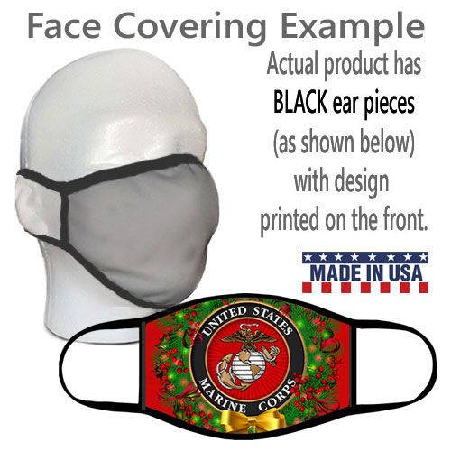 Face Covering: USMC Seal Wreath