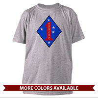 _T-Shirt (Youth): 1st Marine Division