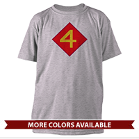 _T-Shirt (Youth): 4th Marine Division