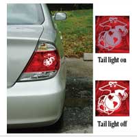 Decal, Tail Light, Marine Corps EGA