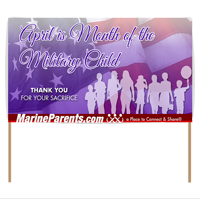Banner: Month of the Military Child