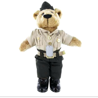 Plush: 10" Marine Corps Bear in Charlie Uniform