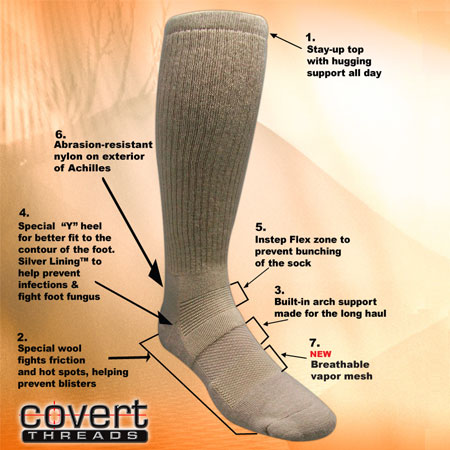 Socks: Covert Threads (Desert)