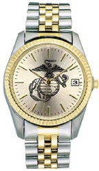 Watch (Women's), EGA with Two-Tone Metal Band