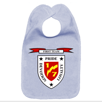 Baby Bib: 1/7 Marines