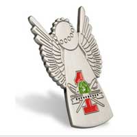 Z Lapel Pin, Recruit Angel, 1st Battalion