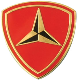 Lapel Pin, 3rd Marine Division