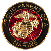 EGA Lapel Pin: Proud Parent of a Marine