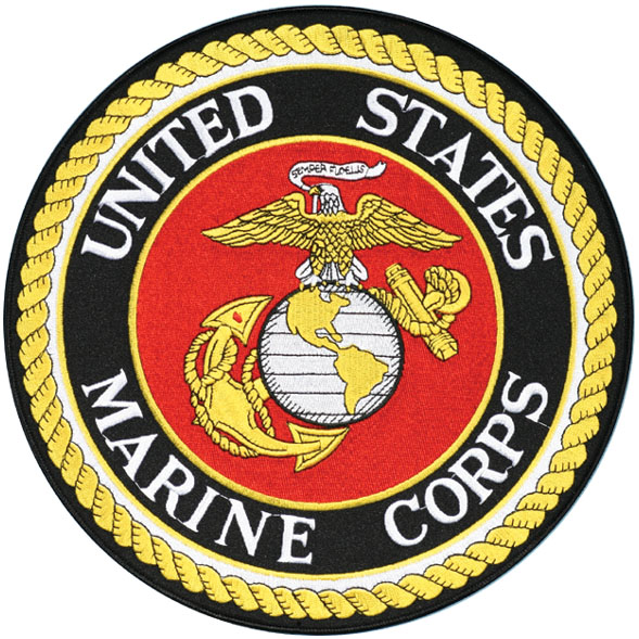 Patch, Xtra Size: Marine Corps Insignia