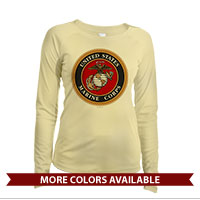 _Long Sleeve Shirt (Ladies, Solar): Marine Corps Seal