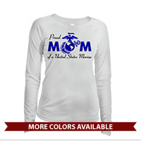 _Long Sleeve Shirt (Ladies, Solar): Proud Mom-EGA