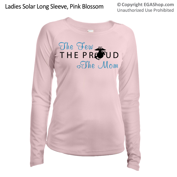 _Long Sleeve Shirt (Ladies, Solar): The Few The Proud (Heart)