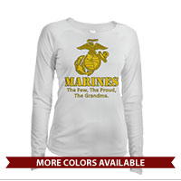 _Long Sleeve Shirt (Ladies, Solar): Yellow Marines Family